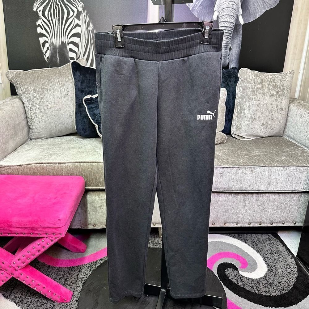 Puma Women Size S Black Joggers